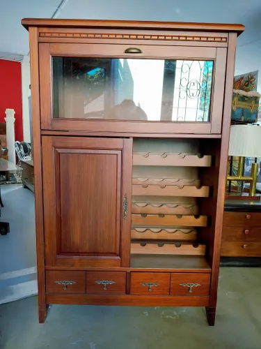 Armário Vitrine Inglesa - Adega - Decoração de luxo - linda 