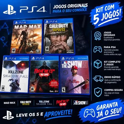 Jogos de ps4 me chama no privado q mando os preços de cada um