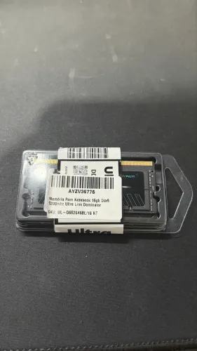 Memória RAM 16gb DDR5 5200mhz