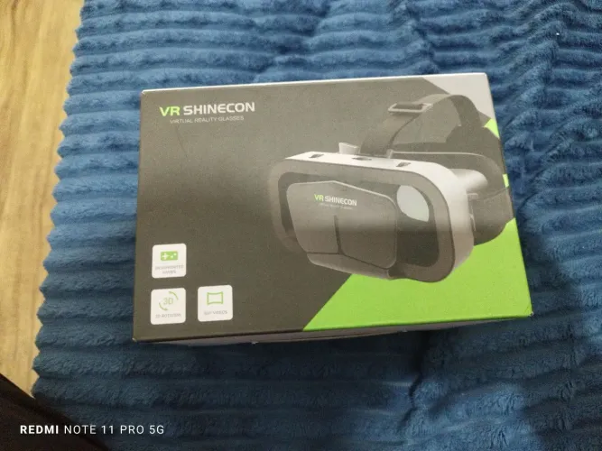 VR para celular na caixa shinecon