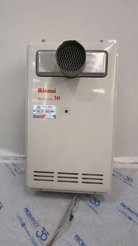 Aquecedor a gás Rinnai 30 litros