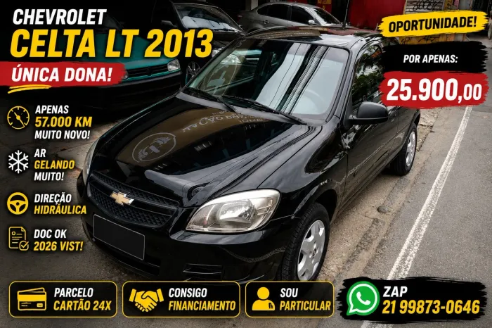 Chevrolet Celta Life/ LS 1.0 MPFI 8V Flexpower 3P 2013