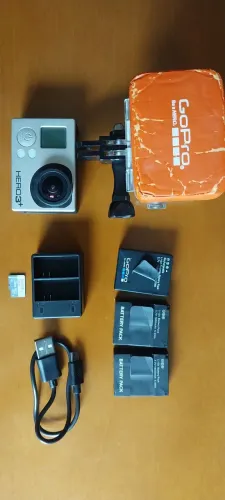 GoPro Hero 3+ Kit Completo + Acessórios Novos | Leia a descrição