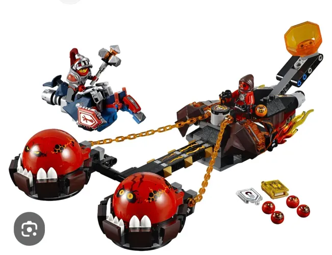 CONJUNTO LEGO NEXO KNIGHTS ORIGINAL COM MANUAL