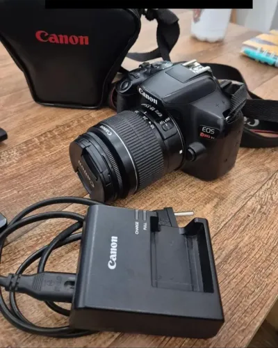 Câmera fotografica canon T6.