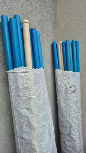 Cano de PVC sistema de irrigação