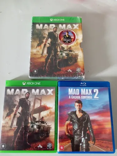Jogo Xbox one MAD MAX edição limitada inclui o filme MAD MAX 2
