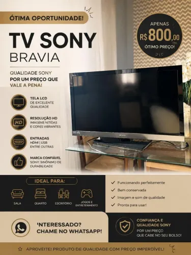 TV. Sony. 42 polegadas