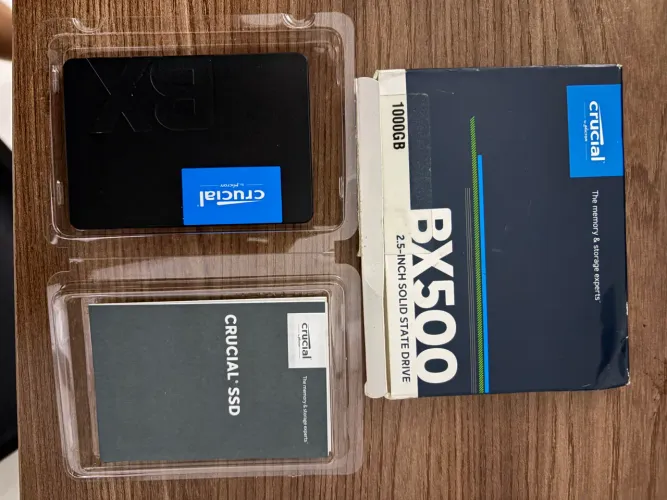 SSD Crucial BX500 1TB + Case USB | SSD Externo 1TB