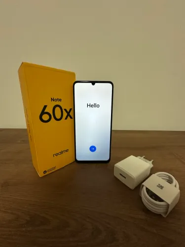 Realme Note 60x Dual Sim 64 Gb Memoria 6 Gb Ram  Novo na Caixa  