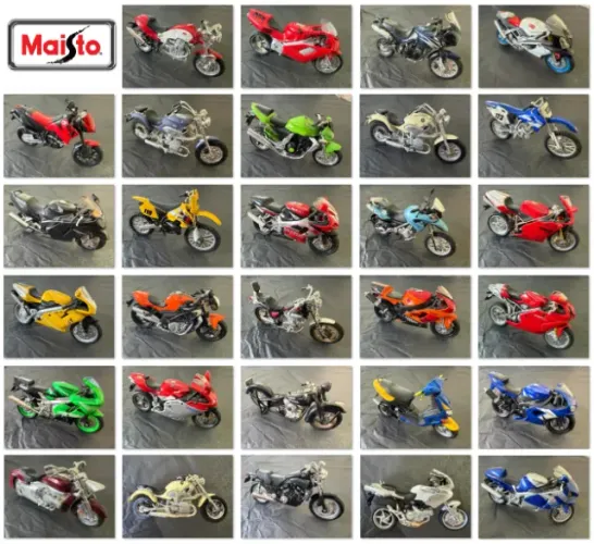 Miniaturas Maisto Motocicletas