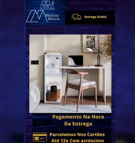 GRANDE PROMOÇÃO*MESA ESCRIVANINHA PARIS ENTREGA GRÁTIS ACEITA CARTÃO 