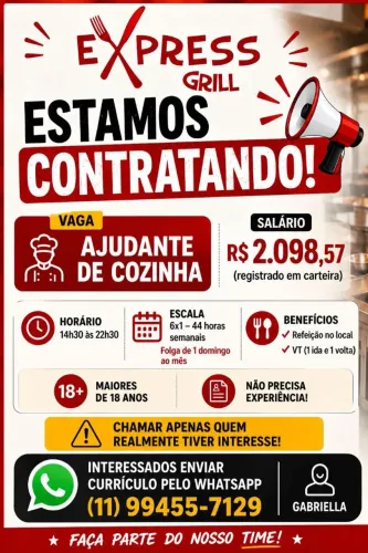 Ajudante de cozinha