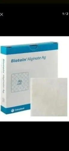 Curativo Biatain Alginate Ag 15x15cm 20 unidades
