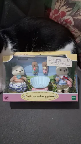 Vendo família das lontras-marinhas Sylvanian Families