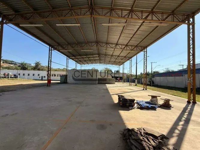 Galpão Industrial para Locação com 800m² e Terreno de 5.000m² em Ribeirão das Neves