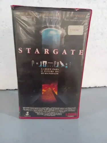 Fita Vhs Stargate Original Ler Descrição. (Usado)