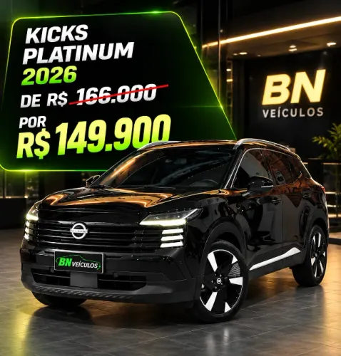 Nissan Kicks 1.0 Turbo Platinum 2026