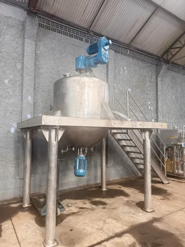 Reator inox com turbo