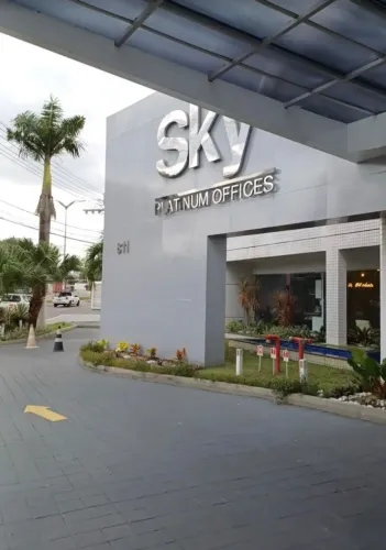 Linda sala no Sky Platinum Office