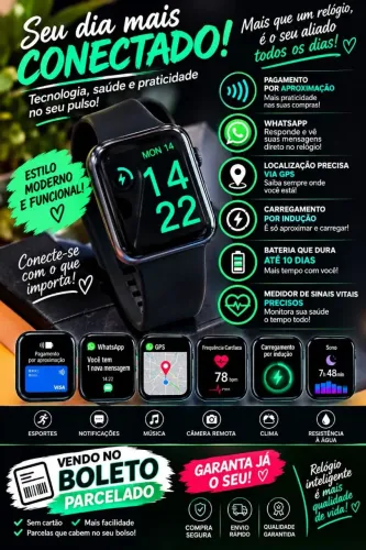 Relógio smartwatch