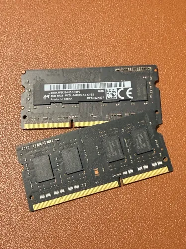 Memória RAM DDR3 Notebook 2x 4gb