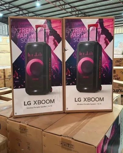 LG Xboom XL7S | Lacrada | Nota Fiscal | Garantia