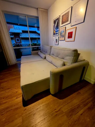 Sofá 4 - 5 lugares (chaise) retrátil