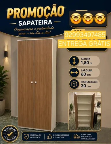 Armário Multiuso 100% MDF Entrega Grátis