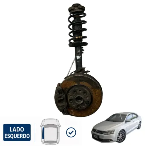 Torre Suspensão Telescópio  esquerdo Volkswagen Jetta 2012 a 2014