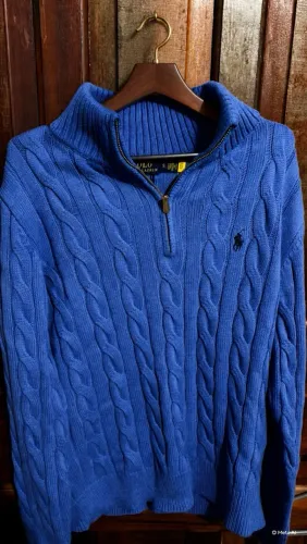Suéter Polo Ralph Lauren Quarter Zip.