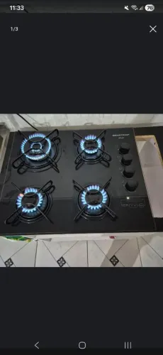 Cook top 4 bocas, com movél
