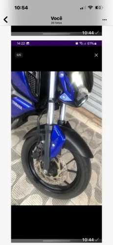 Fazer 150 ano 2024 azul bem abaixo da tabela!