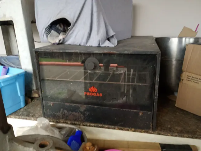 Forno gás para fogão industrial
