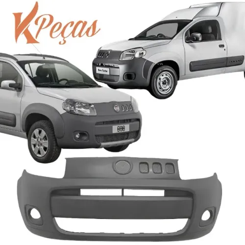Parachoque Dianteiro Fiat Uno Way Vivace Fiorino 2011 2012 2013 2014 Texturizado