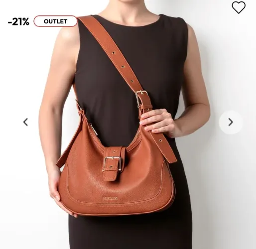 Bolsa caramelo Constance
