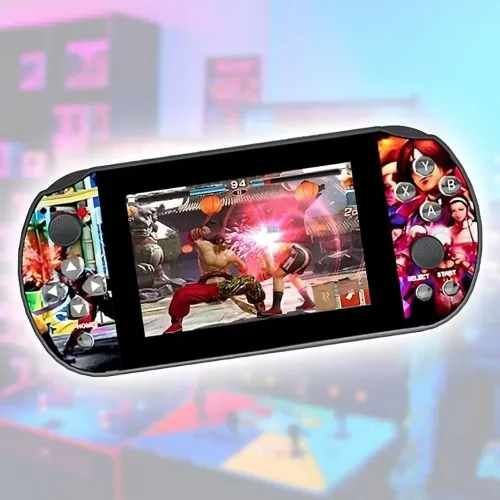game portátil q3 com jogos retros inclusos