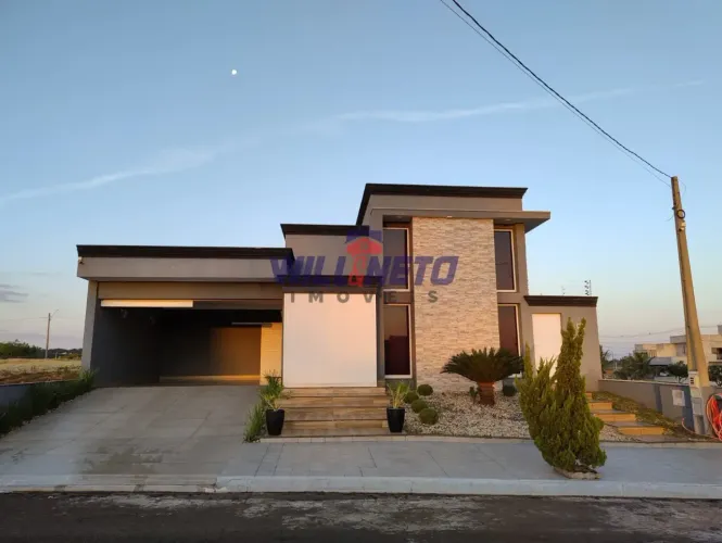 Linda casa a venda em Mirassol, condomínio fechado San Diego