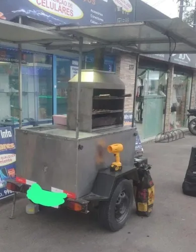 Carretinha de espetinho