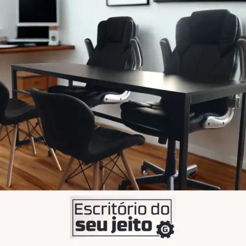 Mesa de Escritório 1,80m NOVA Estilo Industrial Multiuso Computador Gamer Notebook Office