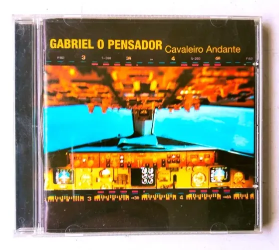 Cd Original - Gabriel O Pensador - Álbum Cavaleiro Andante - 2005 - Usado
