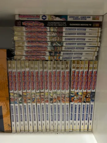 Mangás do Naruto do 1 ao 27