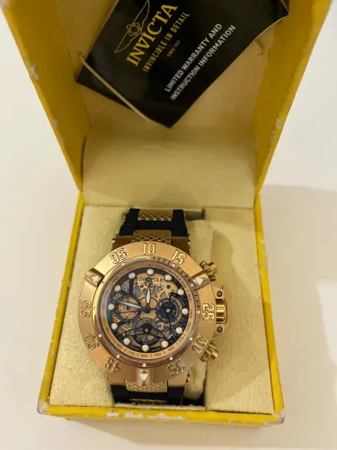 INVICTA SUBAQUA NOMA III - EDIÇÃO OURO ROSE