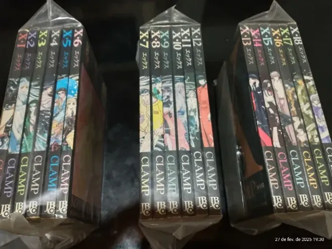 Manga X Clamp JBC 1 ao 18