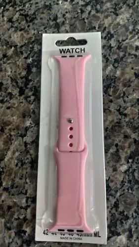 Pulseira Sport Band Silicone para Smartwatch 42/44/45/49mm Nova R$ 20