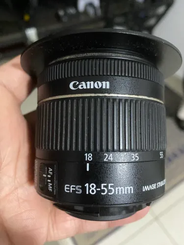 Lente Canon EF-S 18-55mm - Seminova | Excelente Estado