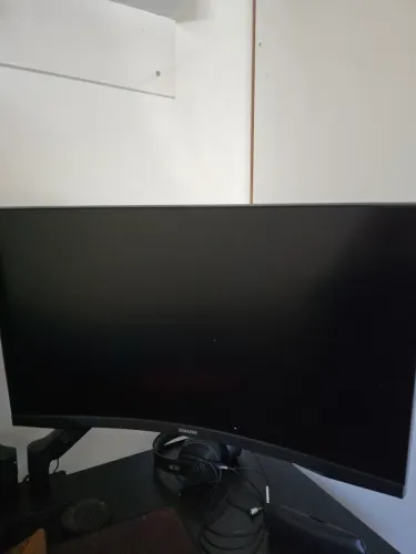 Monitor gamer 165hz Samsumg QuadHD, nota fiscal e garantia