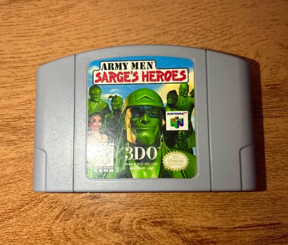 Army Men Sarge?s Heroes N64 Original