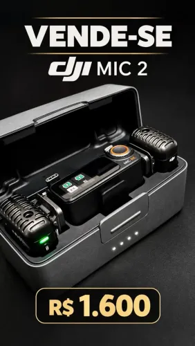 Microfone de Lapela DJI MIC 2 