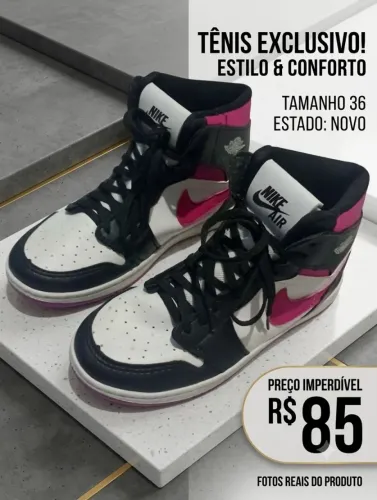 Tênis Nike Air Jordan 1 Mid / High